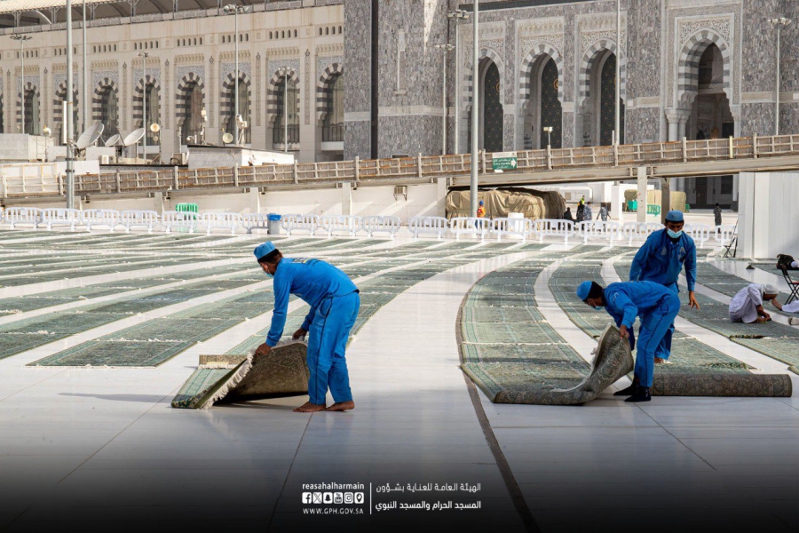 Système de refroidissement de la Mosquée sacrée