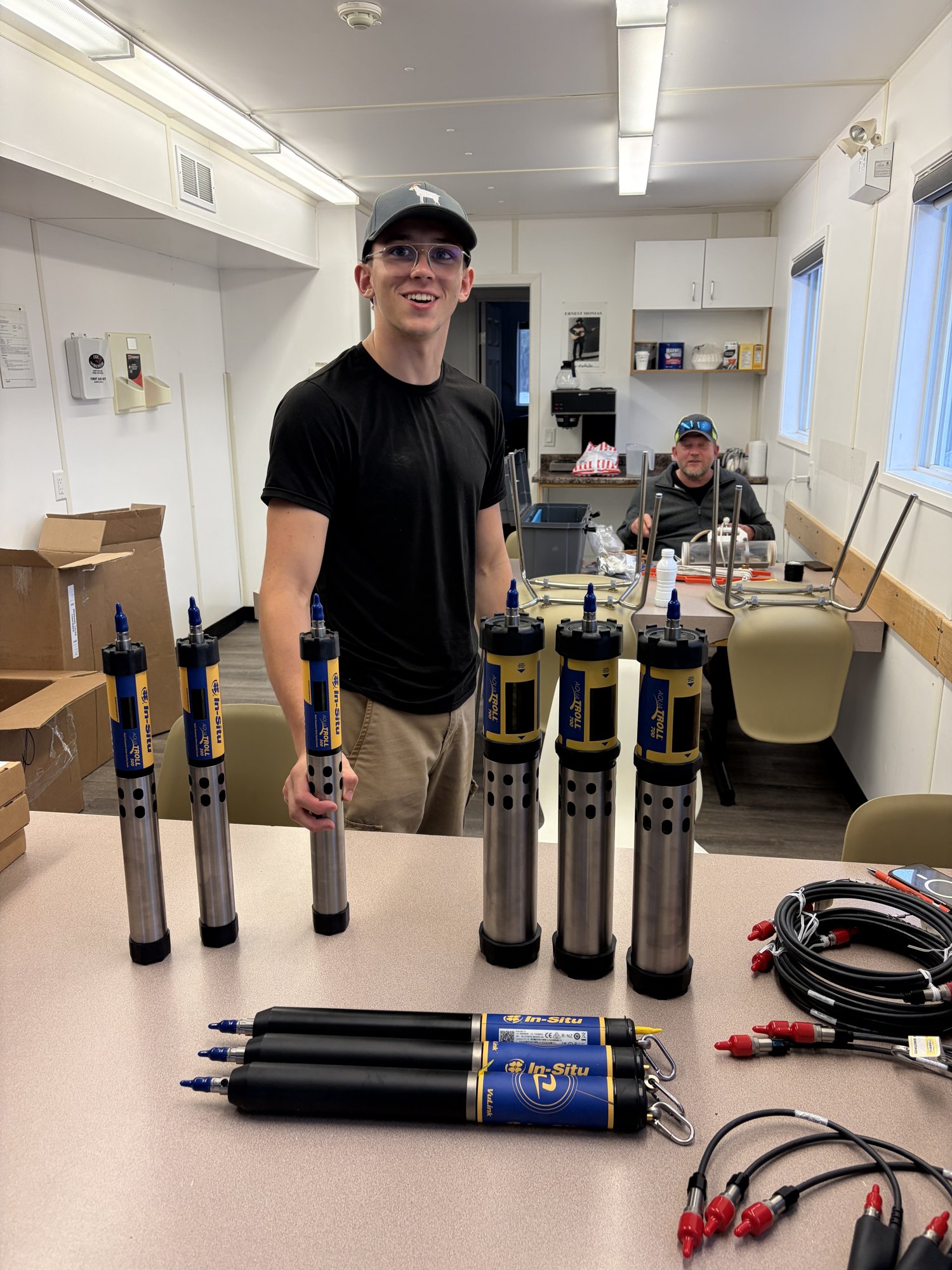 In-Situ equipment and ACC Team. 