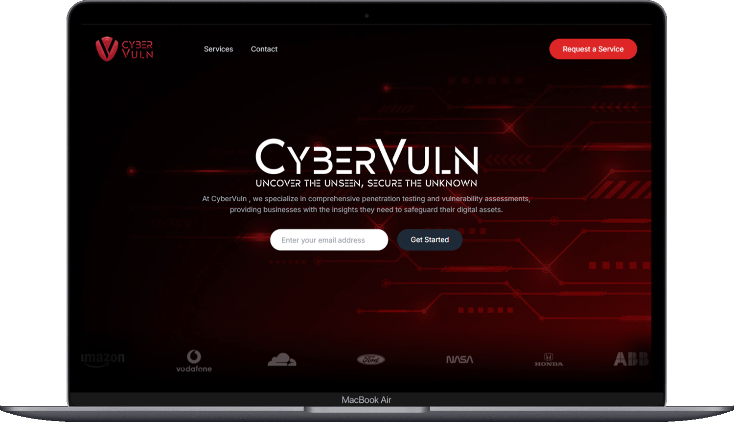 CyberVuln tablet image