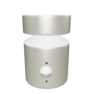 Apliqué de muro LED 6 W Negro