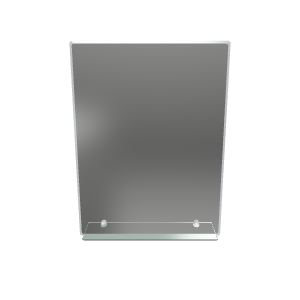 Espejo Para Baño 45x60x0,5 Cm Incoloro