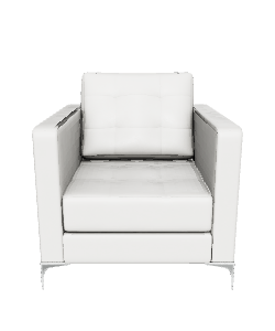 SOFA MARINA 1 CPO PU BLANCO