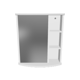 Botiquín 58x66x22 Cm Con Espejo
