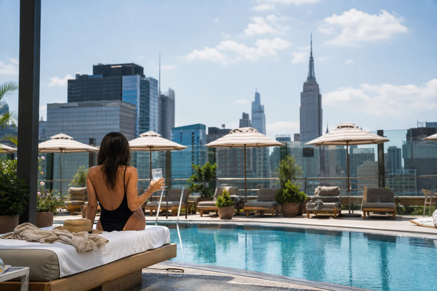Illustration for: 30 Best Hotel Pools in America: Top Stays for a Pool-Focused Getaway