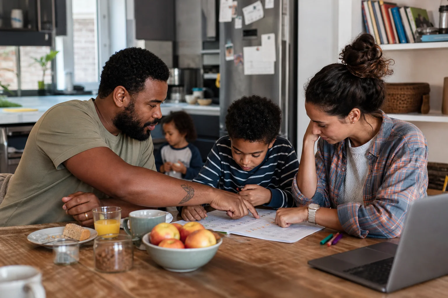 Illustration for: Family Life at Home: How to Build Routines, Communication, and Support That Work