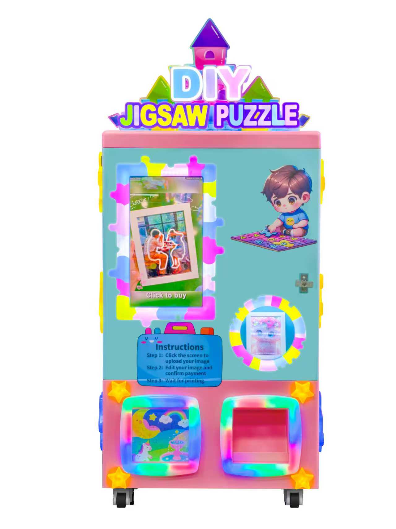 Jigsaw Puzzle arcade machine