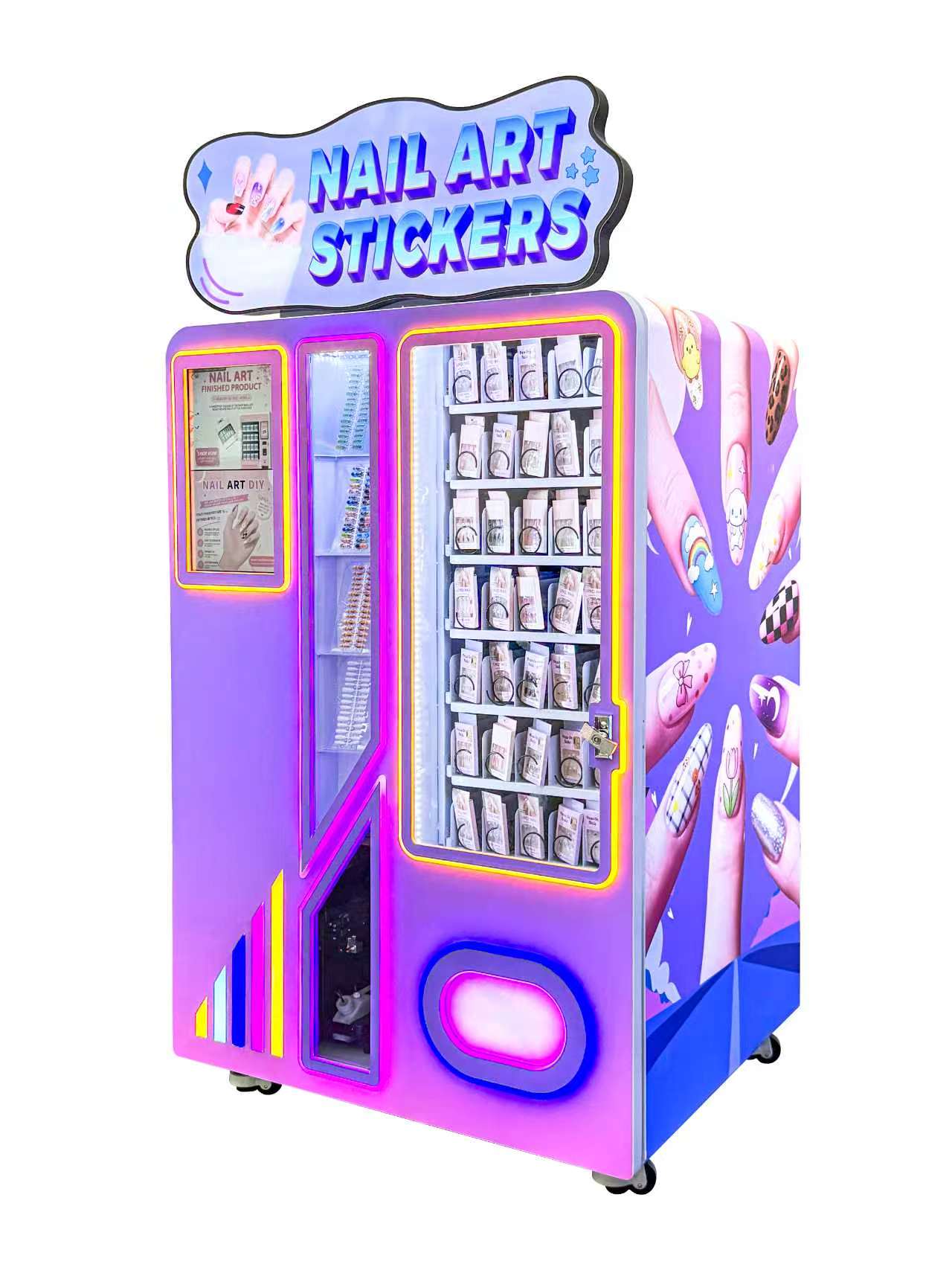Nail Art Sticker arcade machine