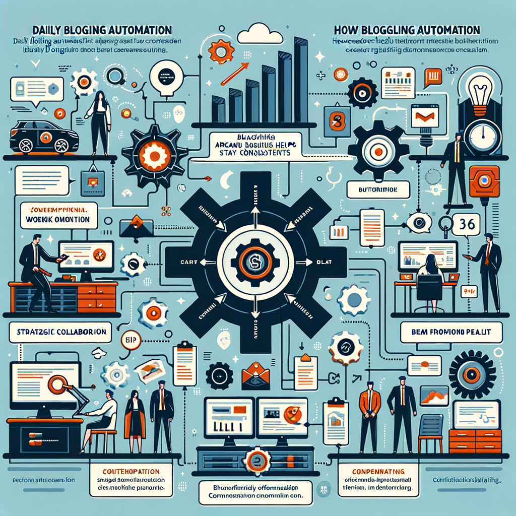 Infographic: Automating blogging from content ideation and SEO to publication and reporting