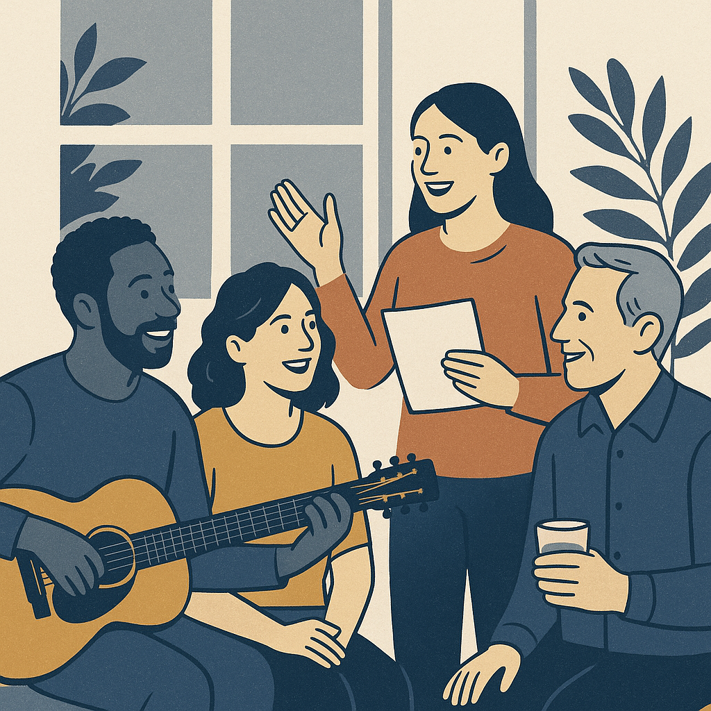 Exploring Social Activities and Groups — illustration