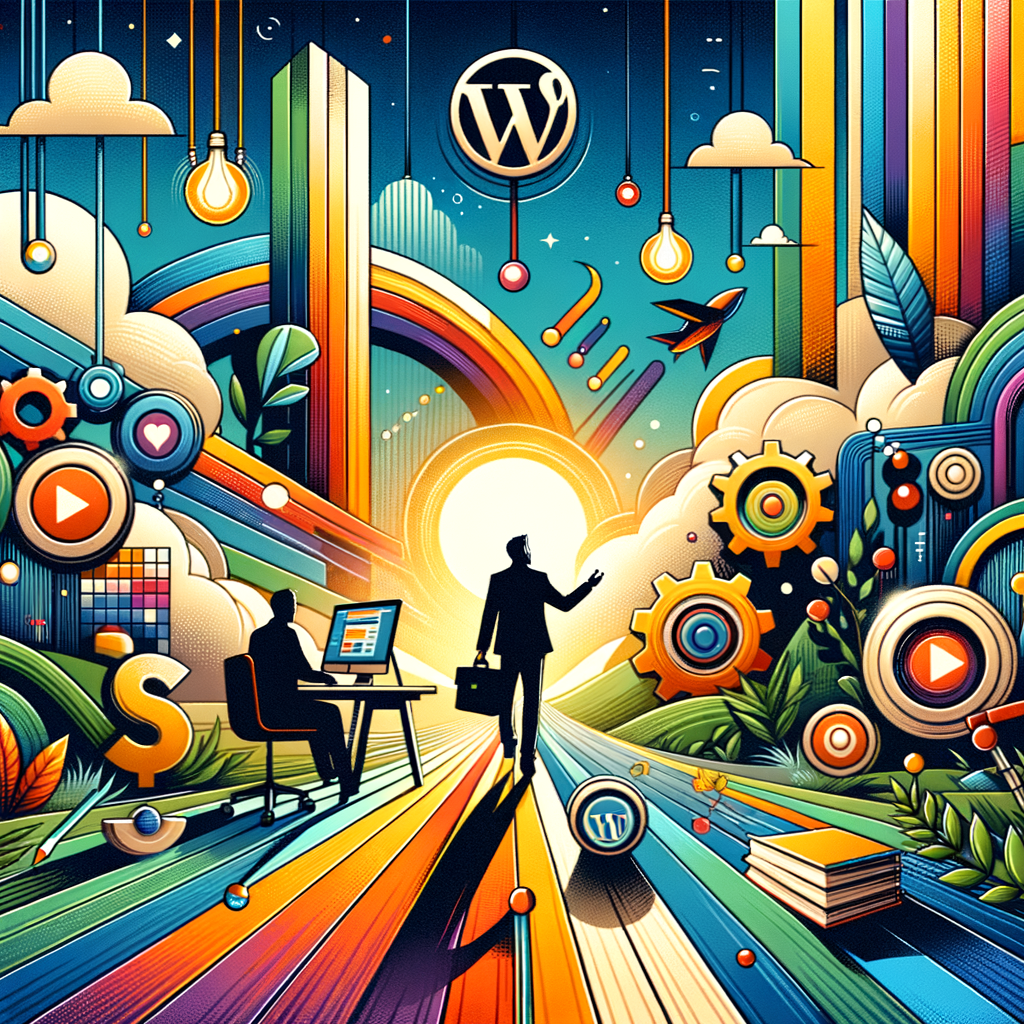 Supporting image: A modern illustration showing how AutoBlog works for agencies and clients