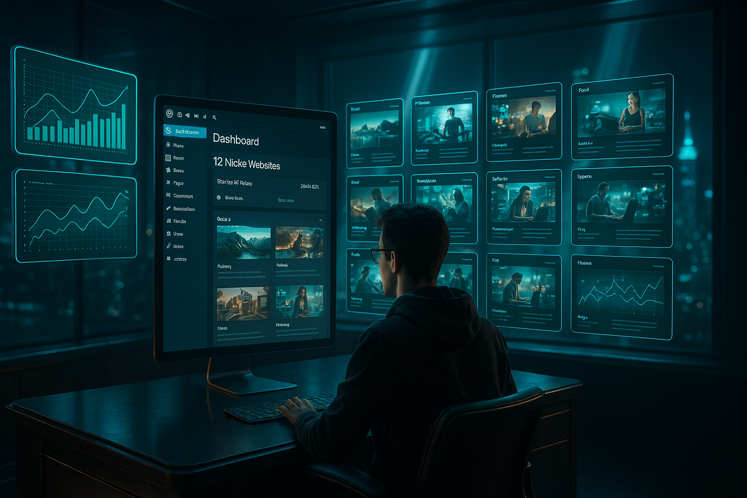 Strategic image demonstrating automation in content creation
