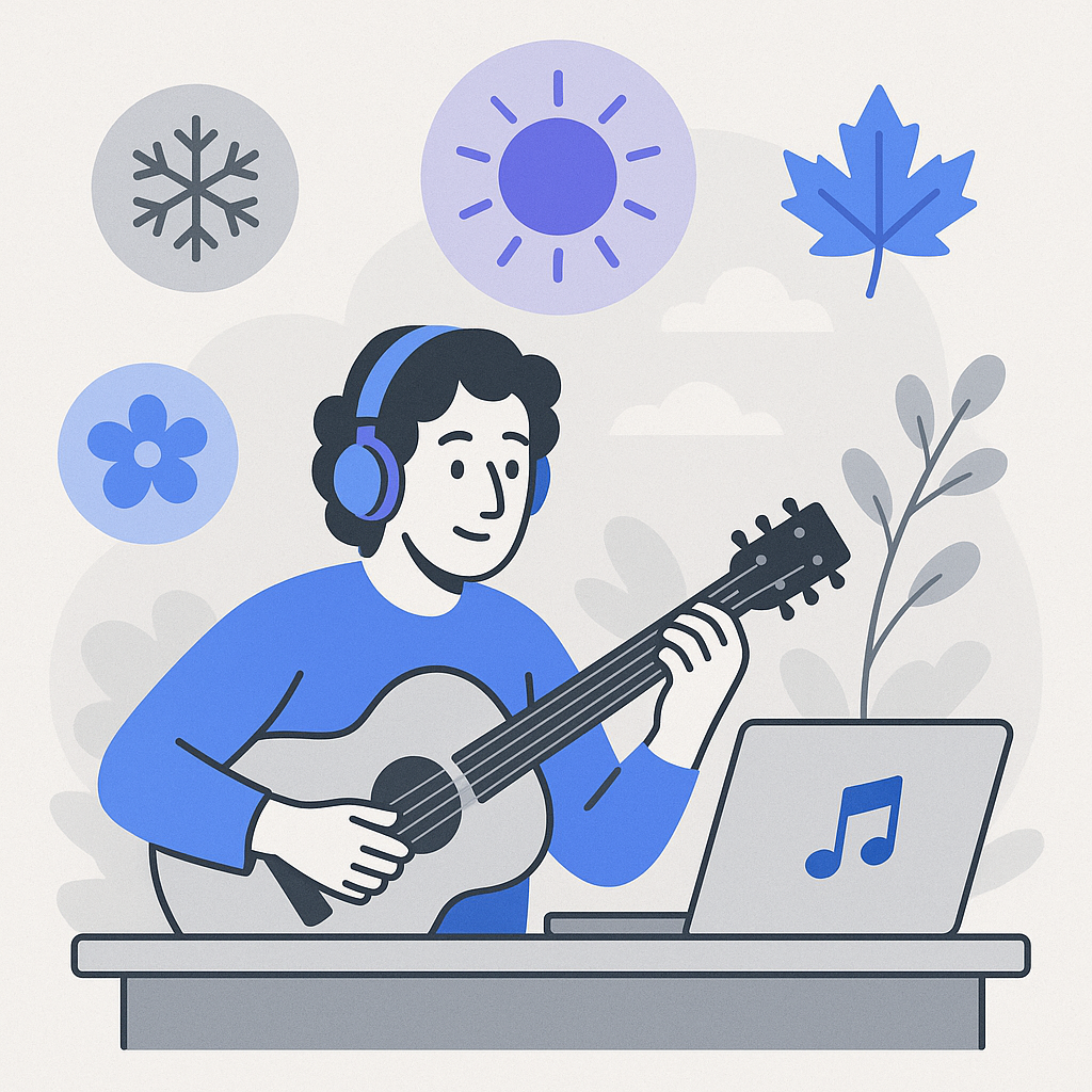 Understanding Seasonal Marketing for Artists — illustration