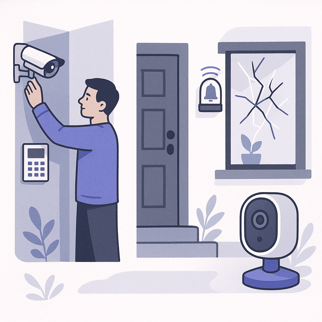 Next Steps: Enhancing Your Home Security — illustration