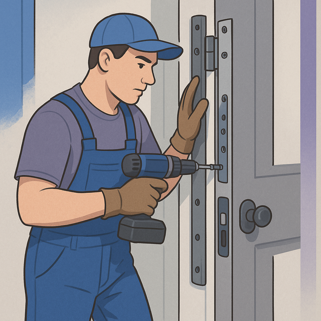 Advanced Installation Techniques for Door Armor — illustration