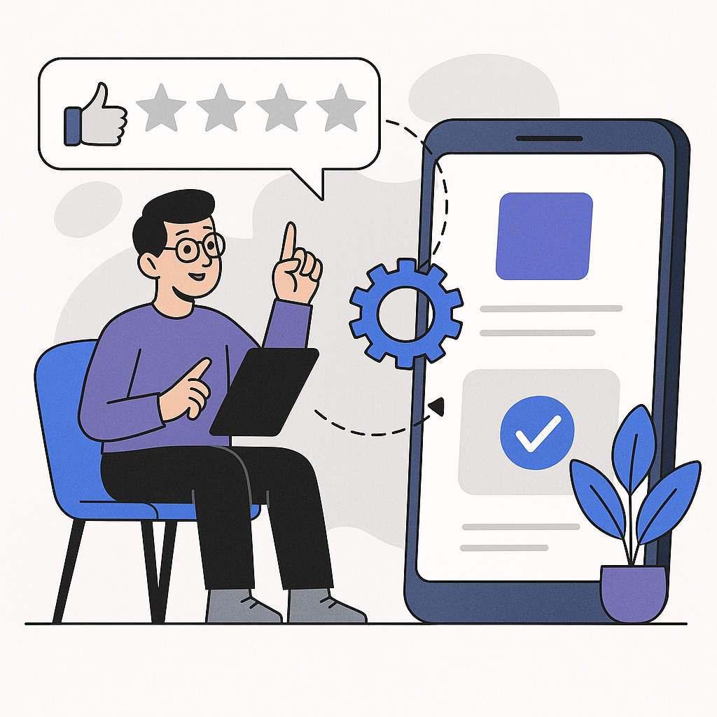 Maximize User Feedback and Iterative Improvements — illustration