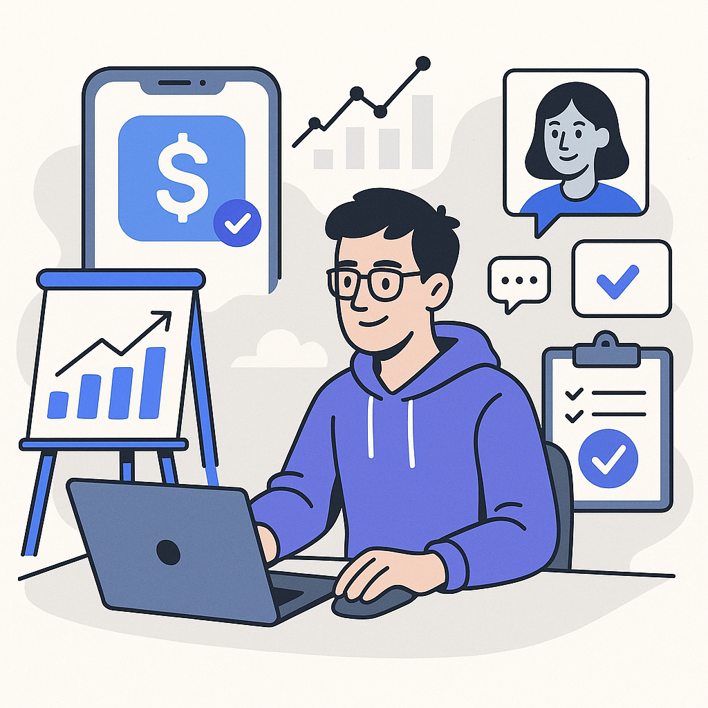 Case Study: Success Story of a Budget App Marketing Campaign — illustration