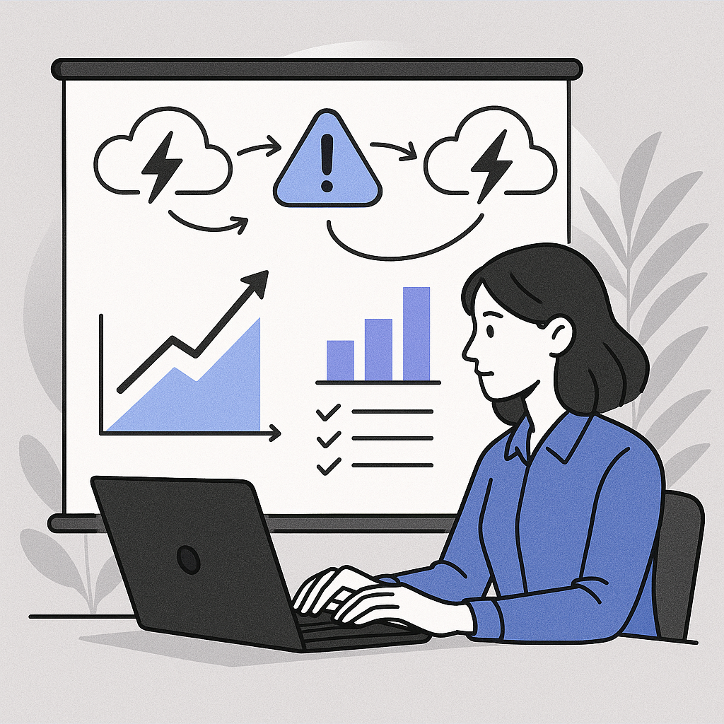 Scenario Planning for Market Disruptions — illustration
