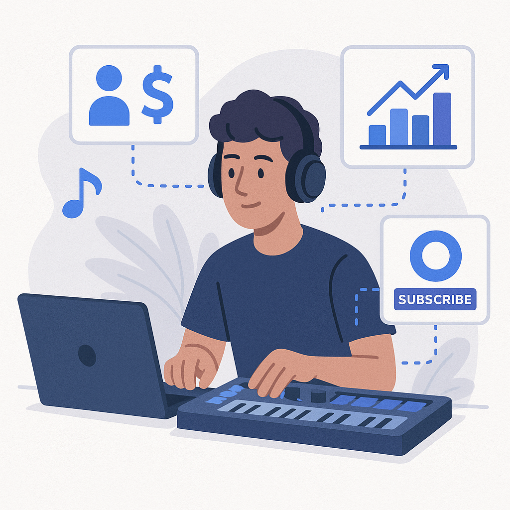 Innovative Revenue Models in Music Production — illustration
