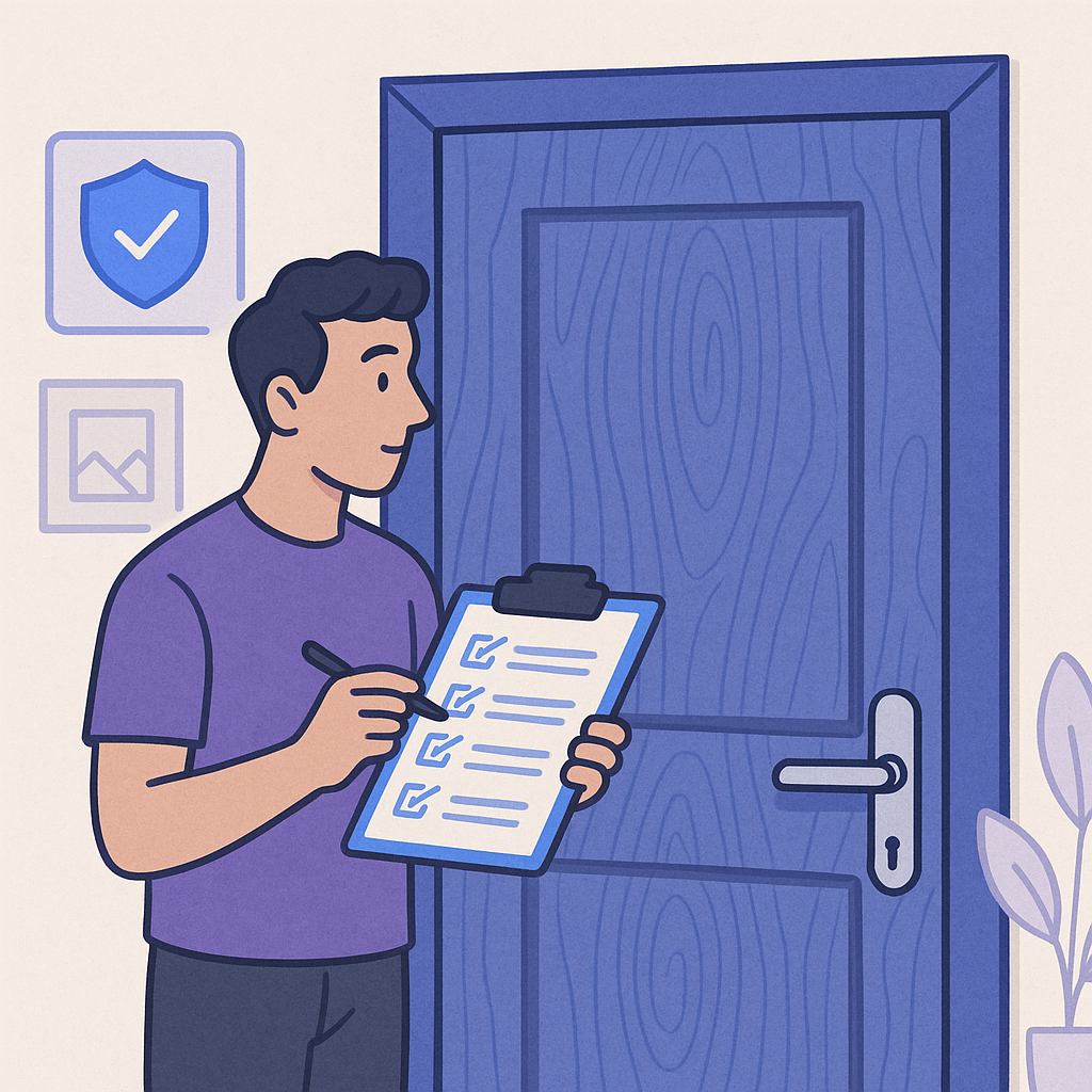 Checklist for Assessing Your Door's Security Needs — illustration