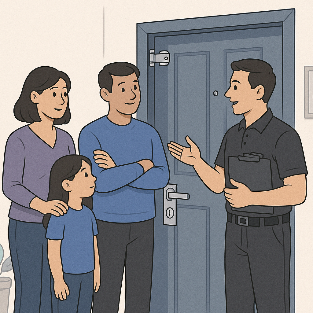Case Study: Successful Door Reinforcement — illustration