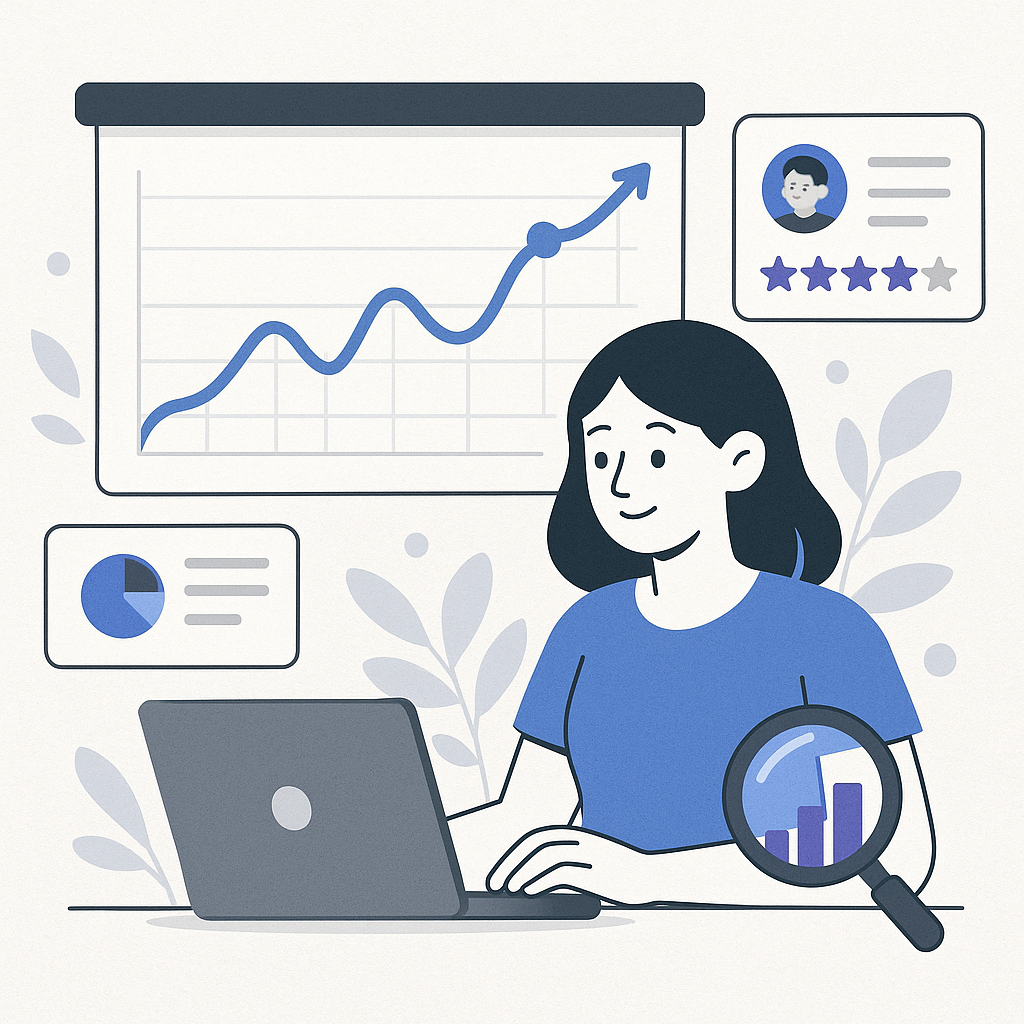 Monitor and Optimize Your Strategy — illustration
