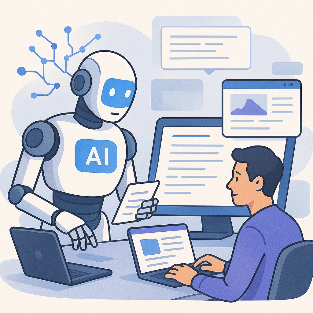 AI-Driven Content Creation — illustration