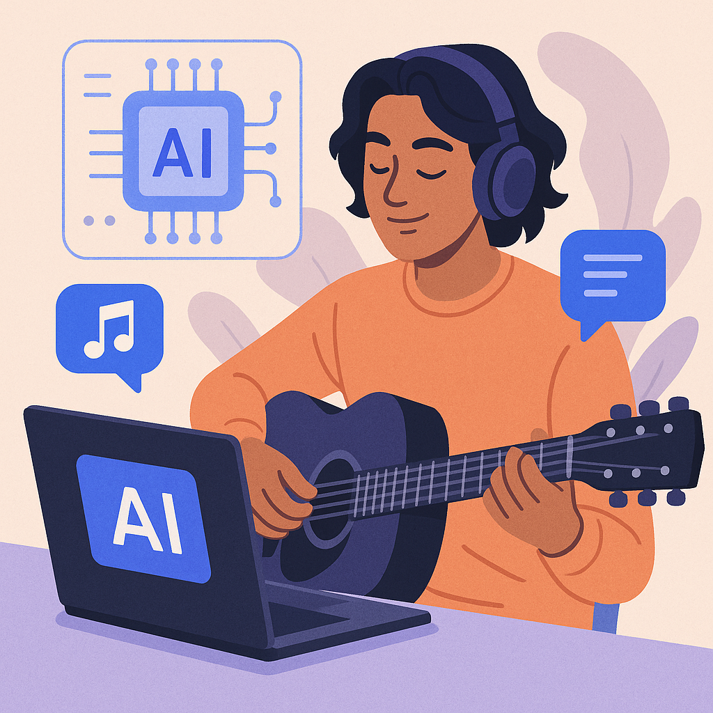 Leveraging AI Tools for Content Creation — illustration