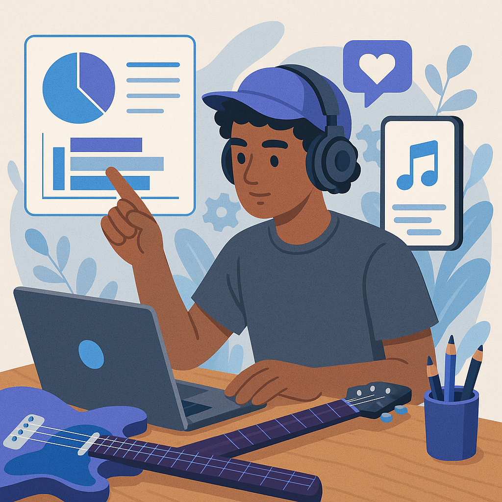 Actionable Next Steps for Artists — illustration