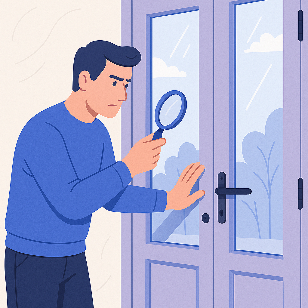 Step-by-Step Guide to Securing Your French Doors — illustration