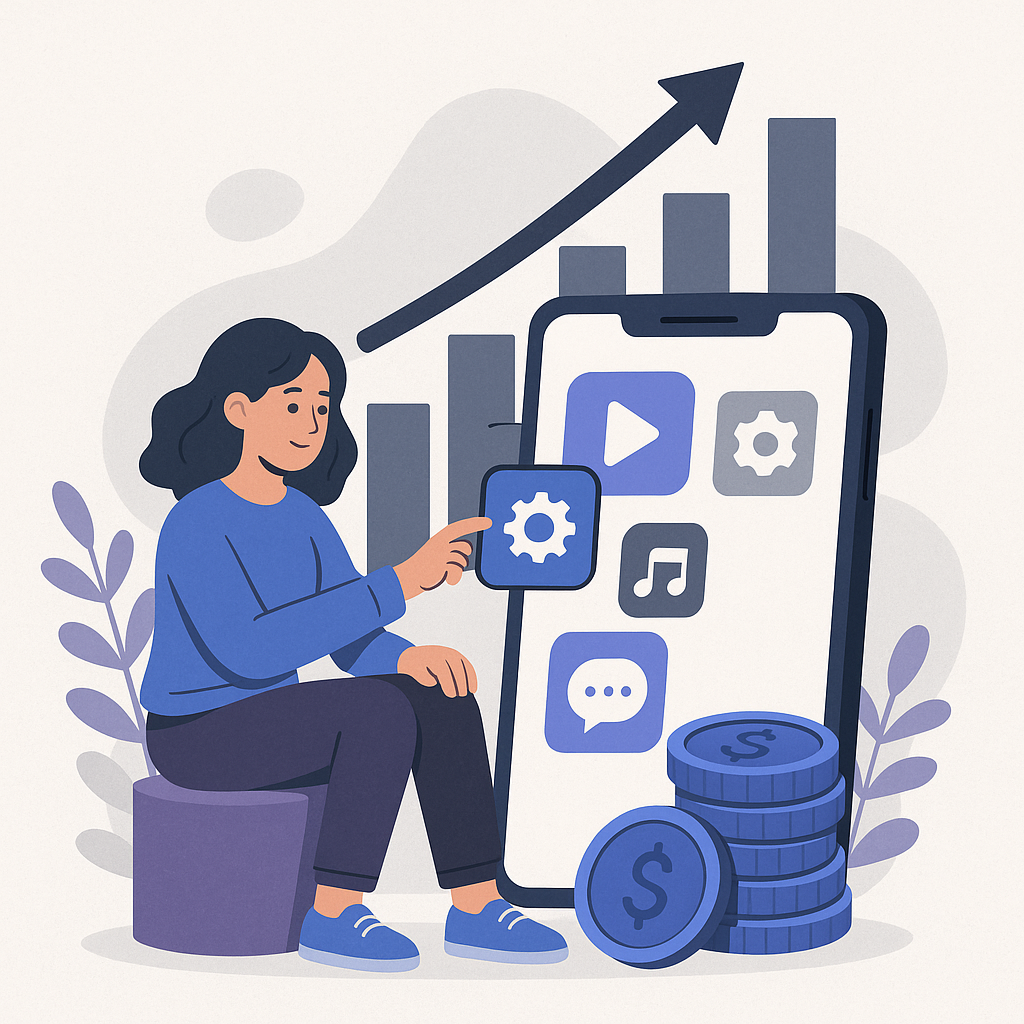 Understanding the Mobile App Economy — illustration