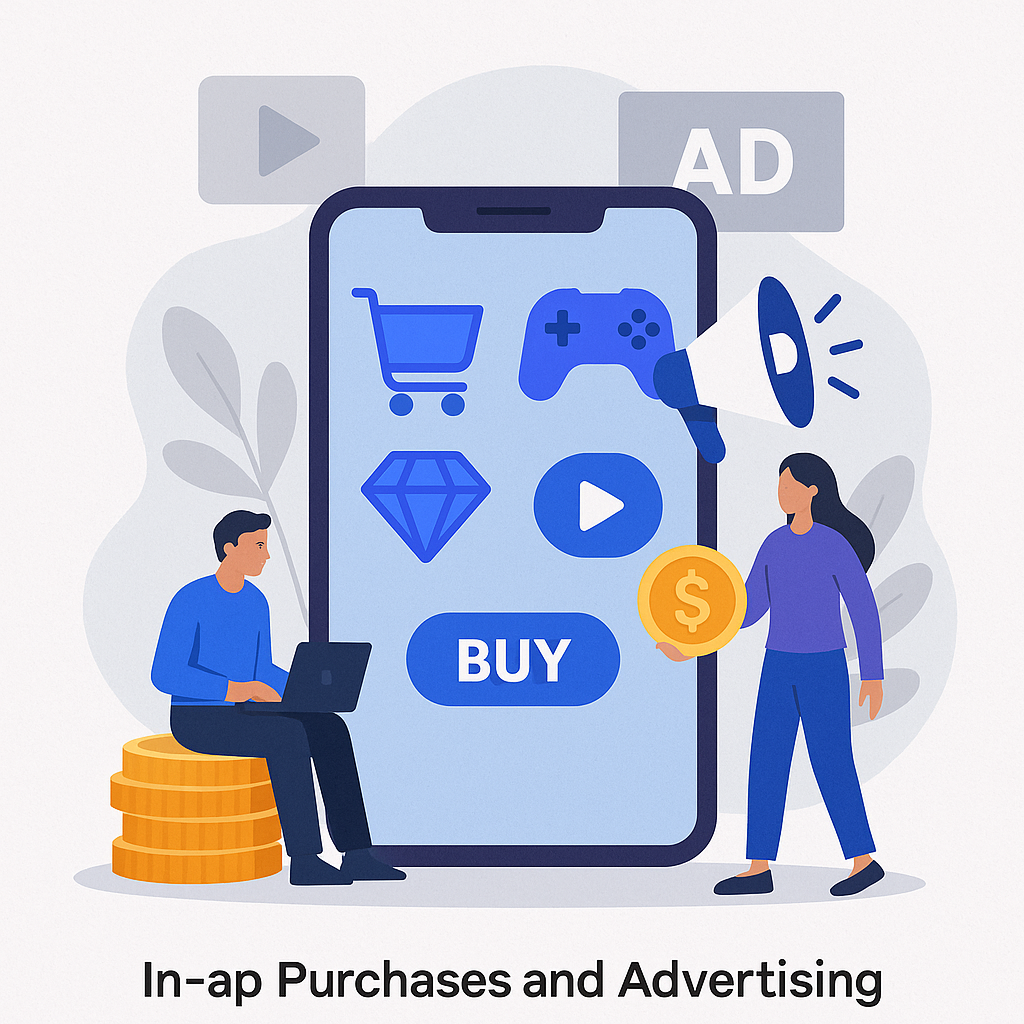 In-App Purchases and Advertising — illustration