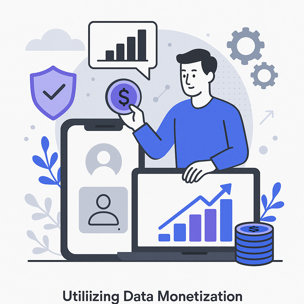 Utilizing Data Monetization — illustration