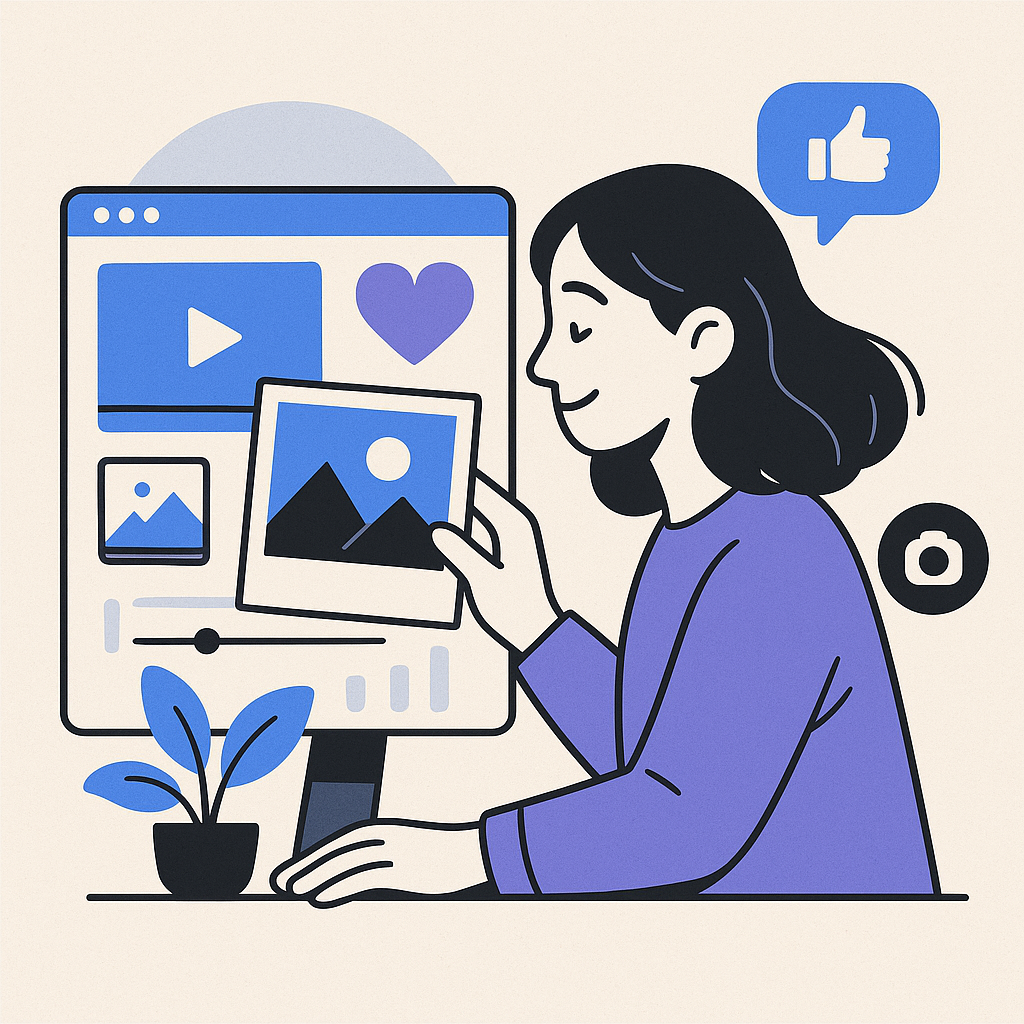 Building Emotional Connections Through Visual Content — illustration