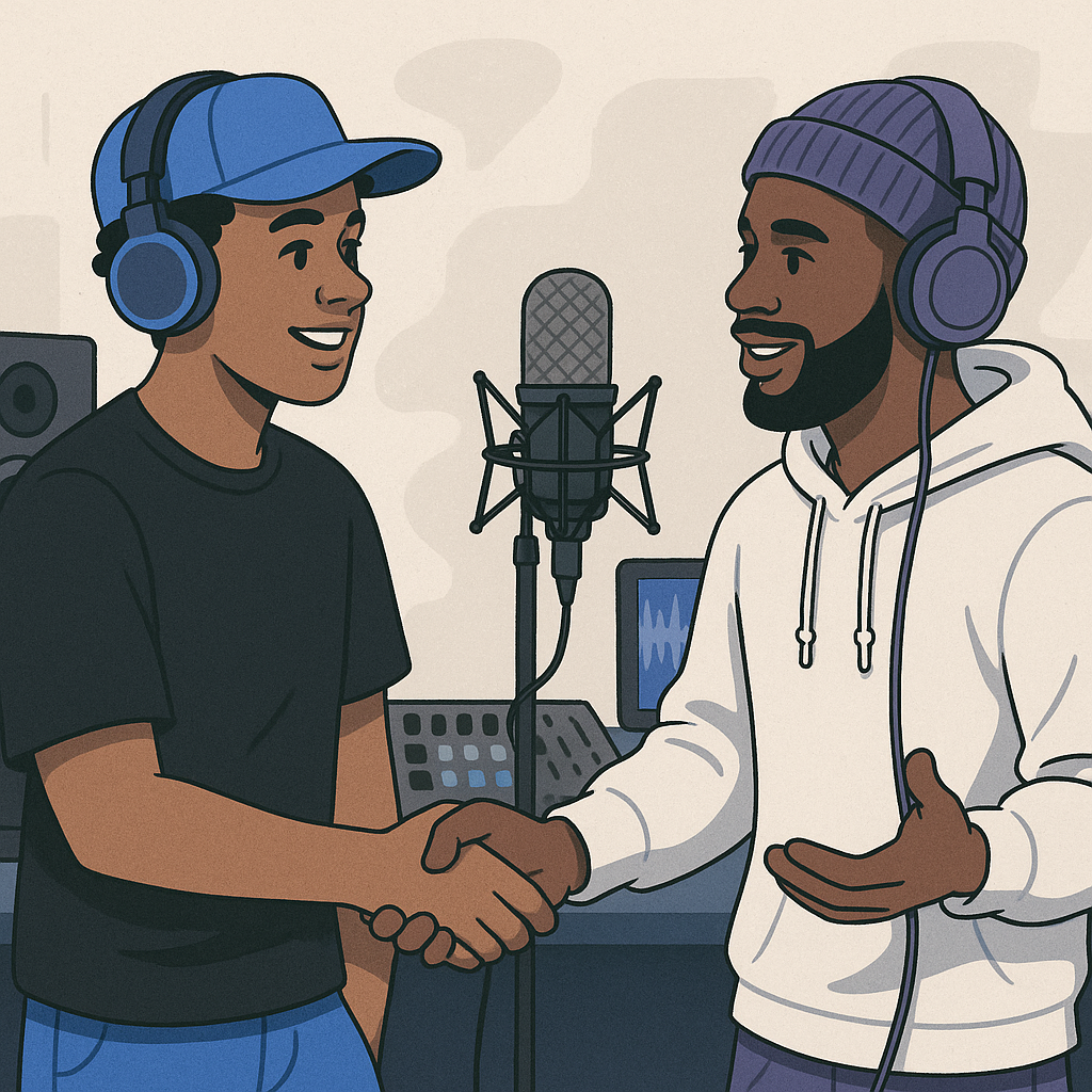 Building a Signature Sound with Collaboration — illustration