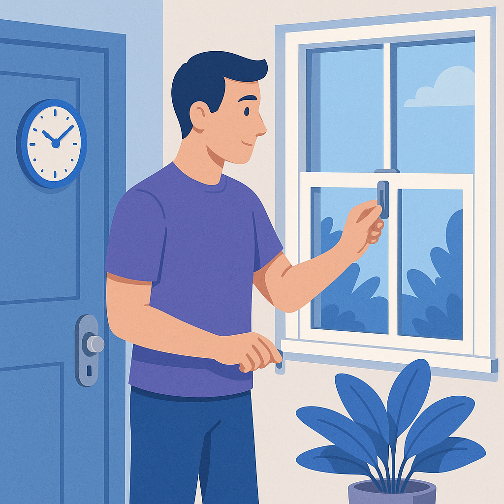 4. Establish a Routine Security Plan — illustration