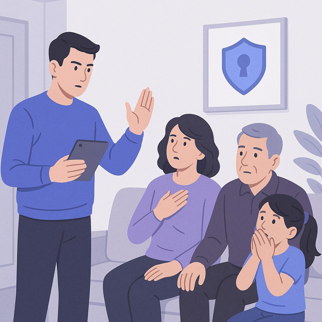 5. Educate Family Members — illustration