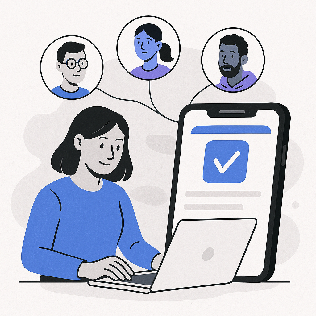 Leveraging User Personas for Targeted Updates — illustration