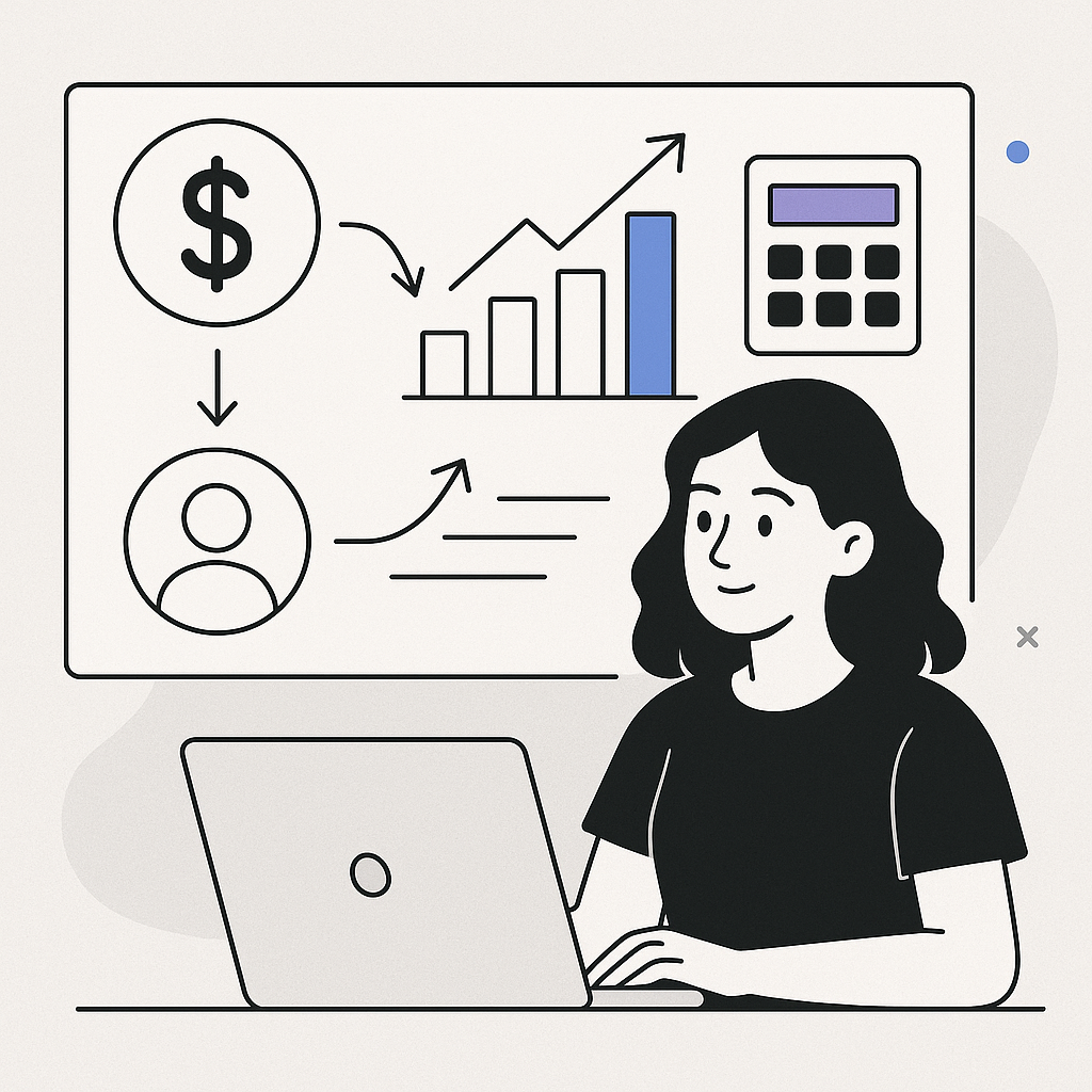 Key Metrics for Measuring Marketing ROI — illustration