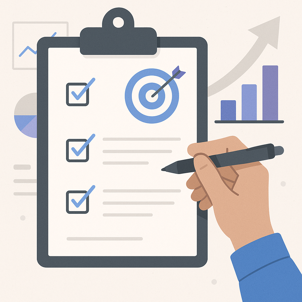 Checklist for Effective Marketing ROI Measurement — illustration