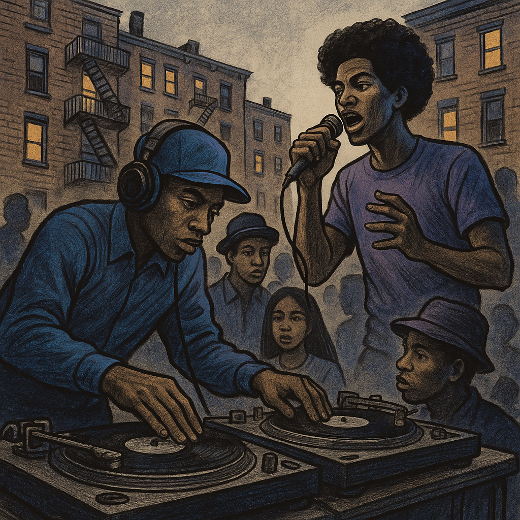 The Roots of Hip-Hop: Underground Beginnings — illustration