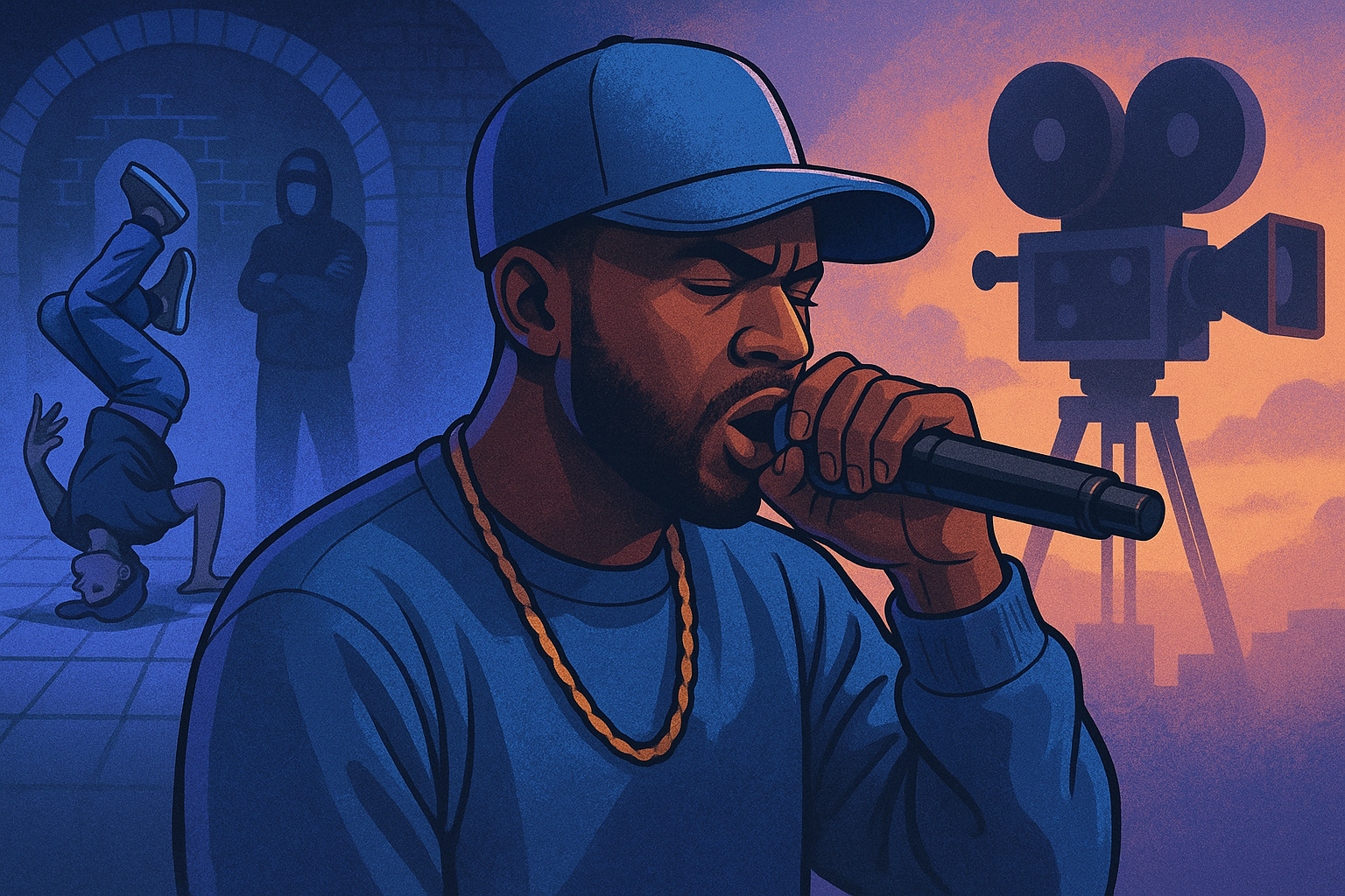 Featured image: The Evolution of Hip-Hop: From Underground to Cinematic
