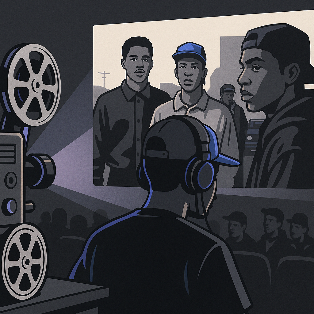 The Cinematic Impact of Hip-Hop — illustration