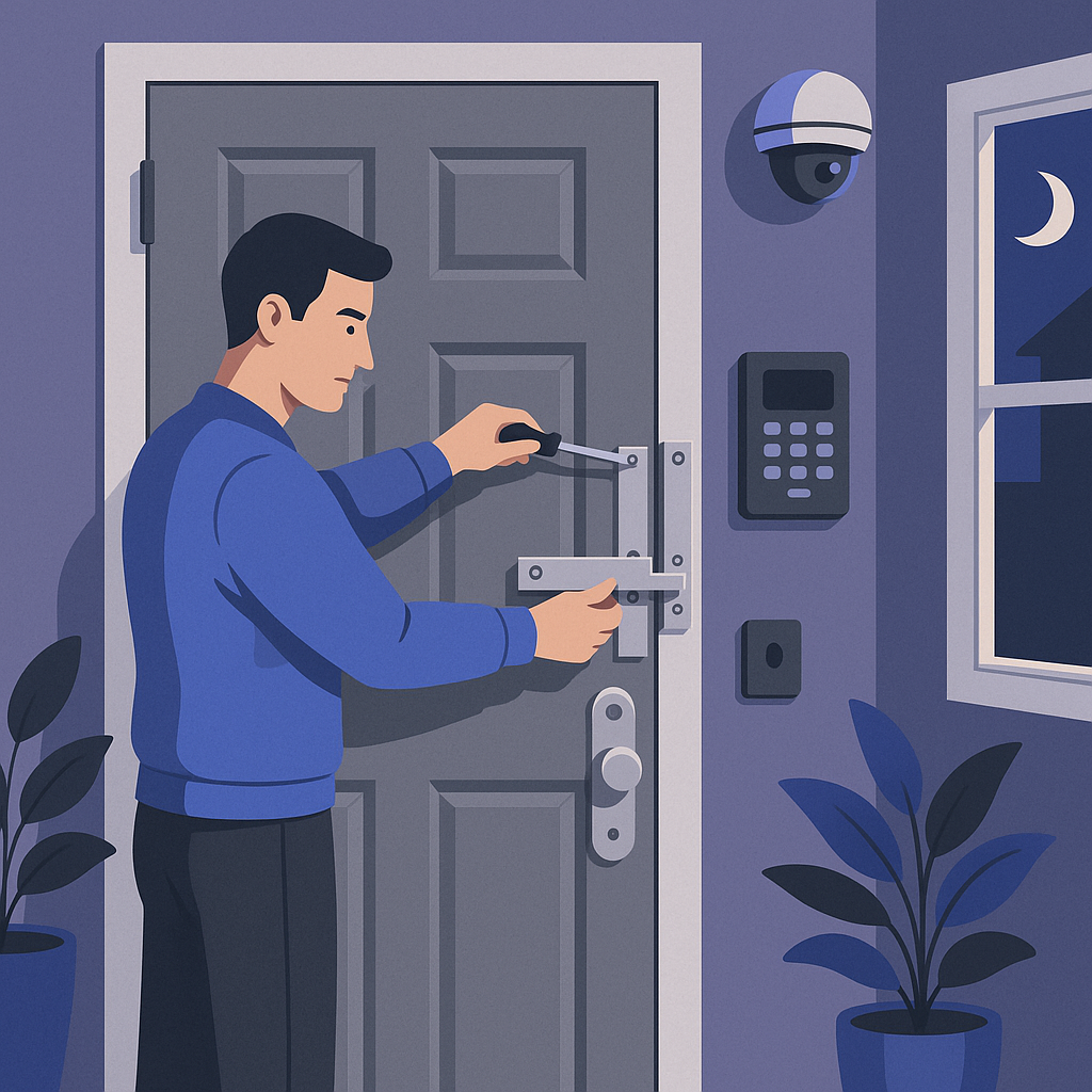 Advanced Security Strategies with Door Reinforcement Kits — illustration