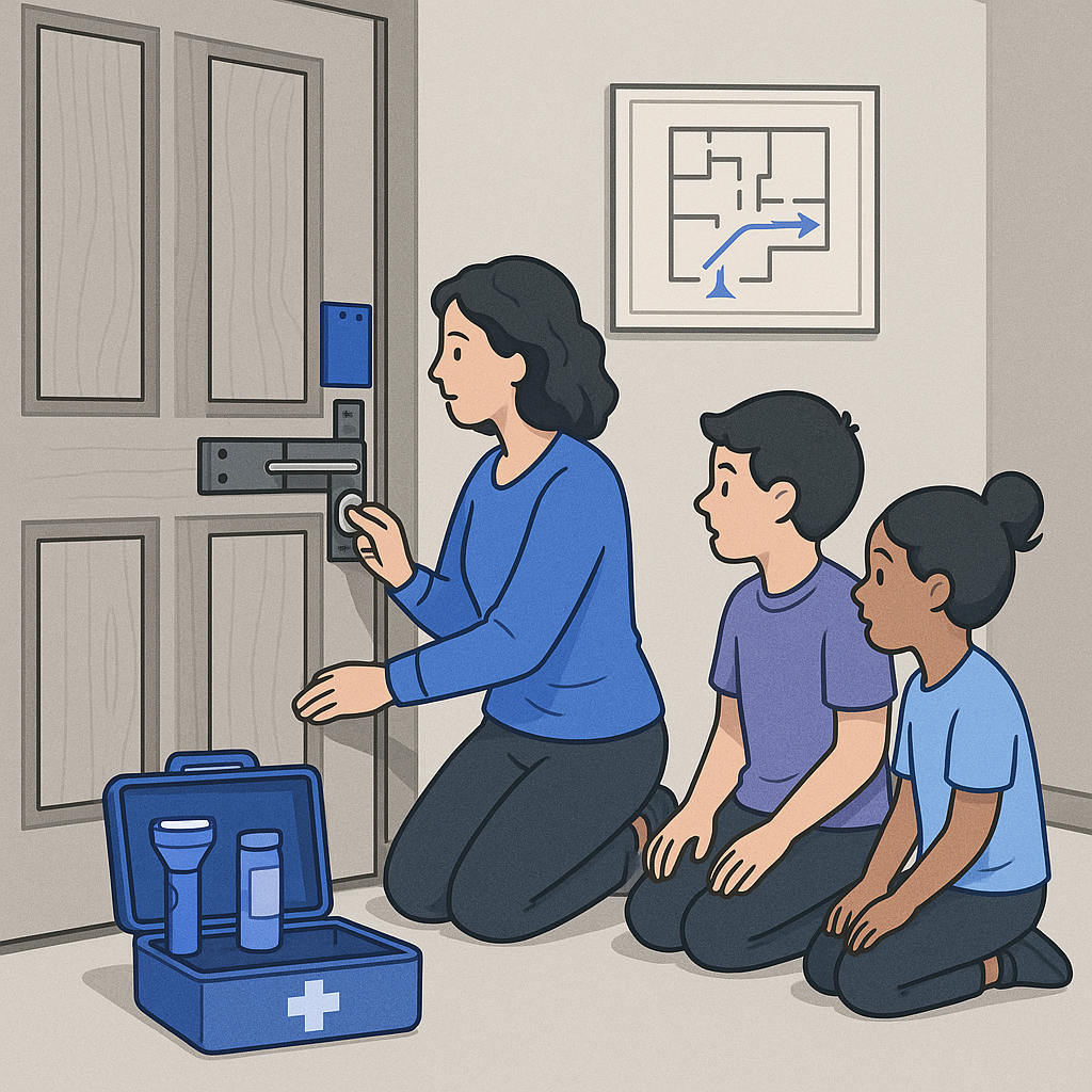 Emergency Response Planning with Reinforcement Kits — illustration