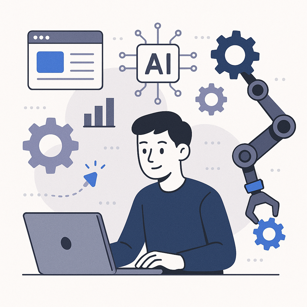 Leveraging Technology for Automation — illustration