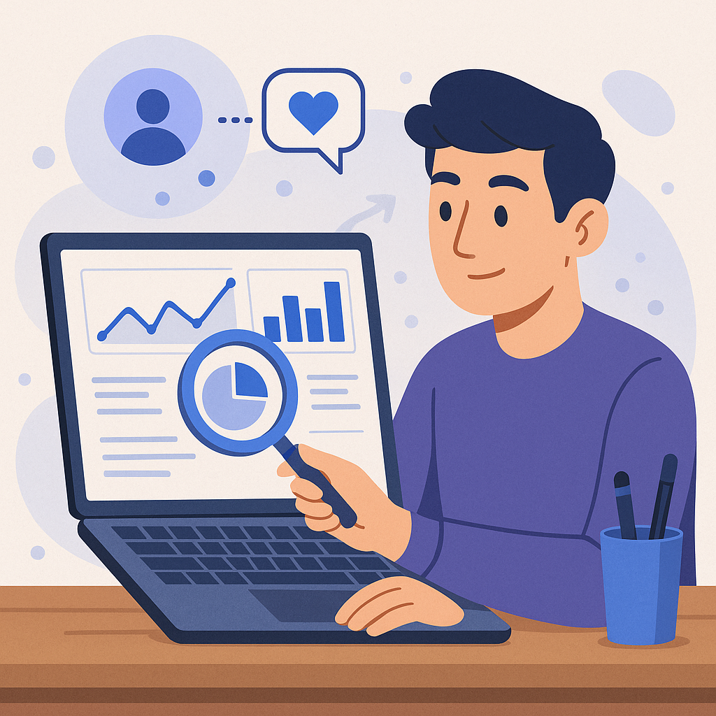 Analyzing Audience and Content Performance — illustration