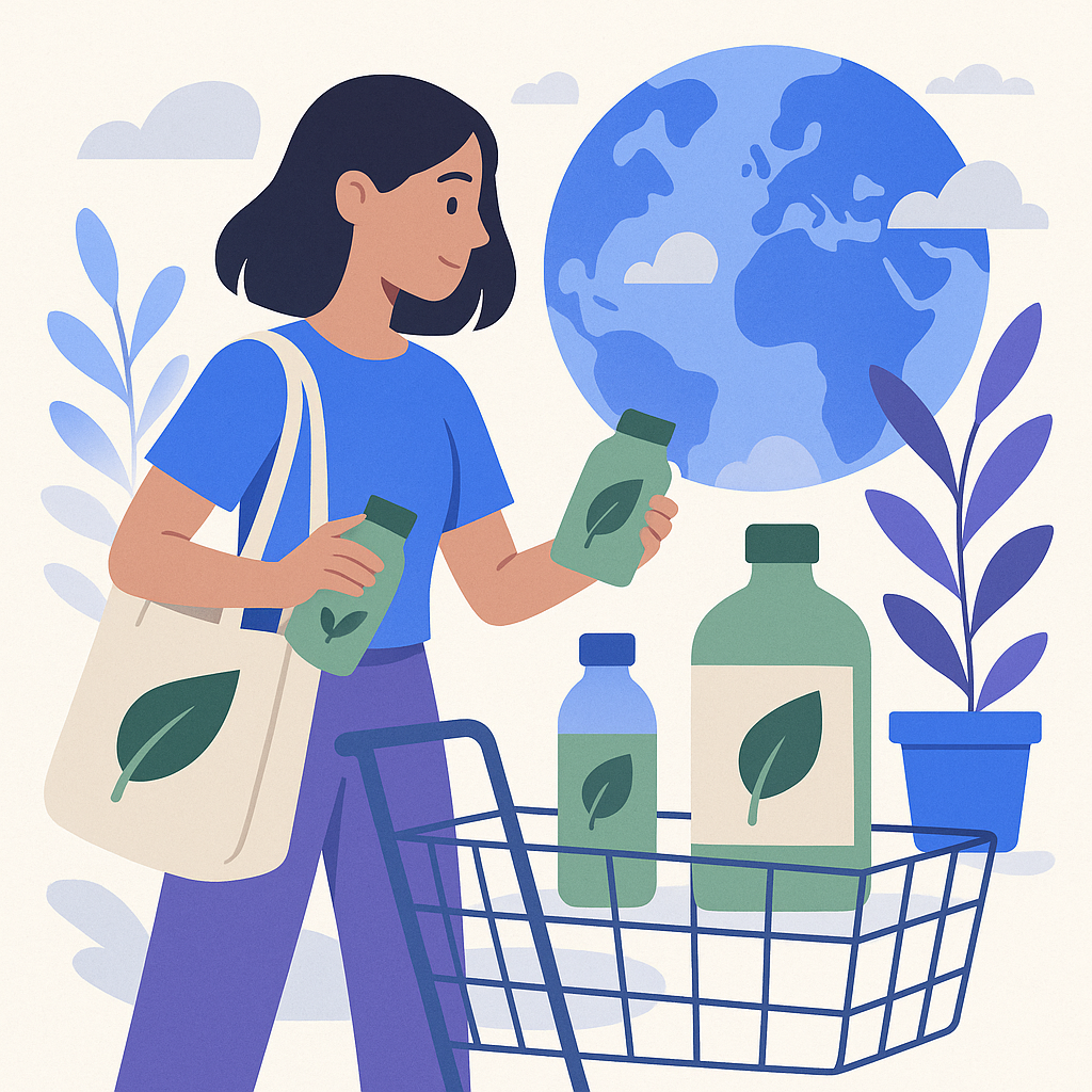 Integrating Sustainability into Consumer Strategies — illustration