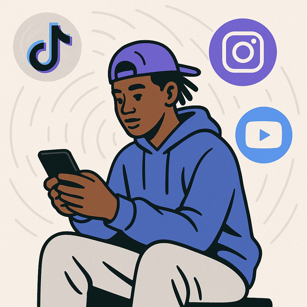 Leverage Social Media Platforms — illustration