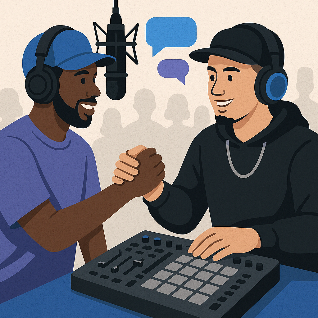 Collaborate with Other Artists — illustration