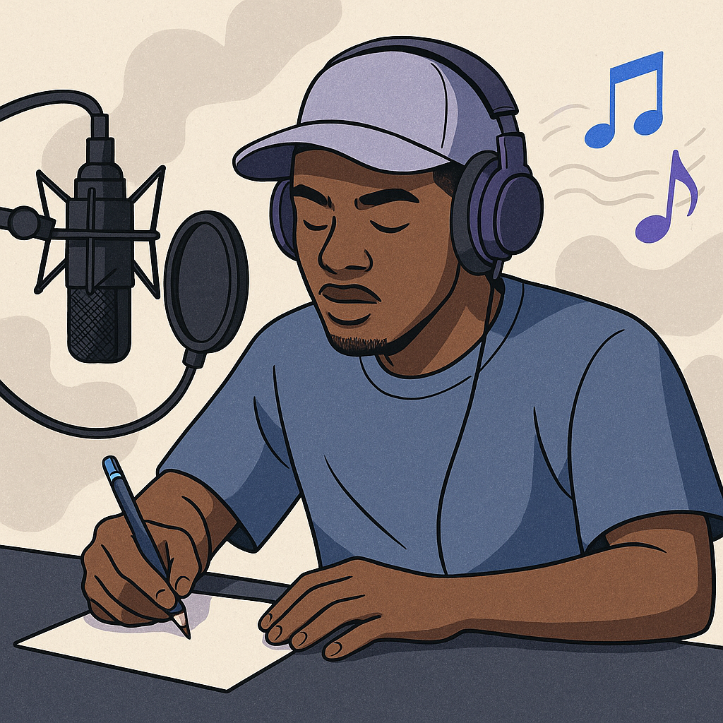 Innovative Storytelling Through Lyrics — illustration